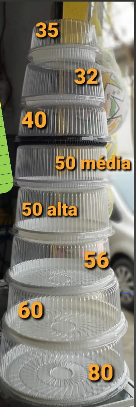 FORMA REDONDA COM TAMPA