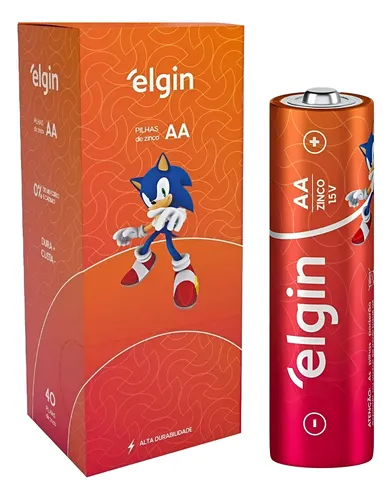 Pilhas Elgin Sonic
