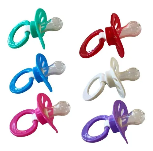 Chupetas Coloridas para Bebê
