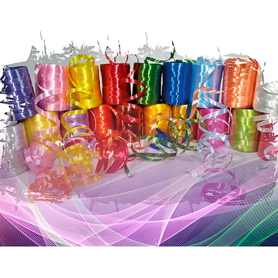 Fitas de cetim coloridas