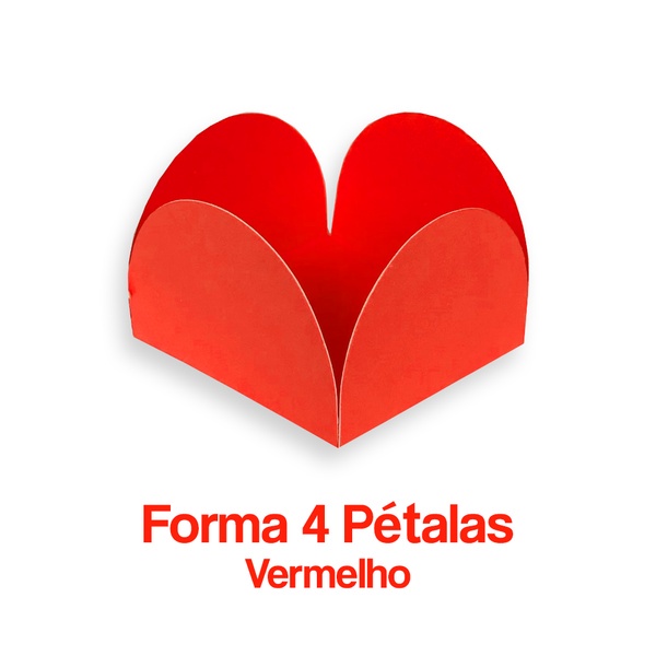 Forminhas para docinhos 4 petalas