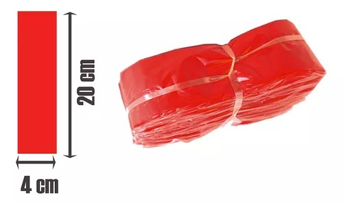 SACO GELADINHO COM 100 UNIDADES