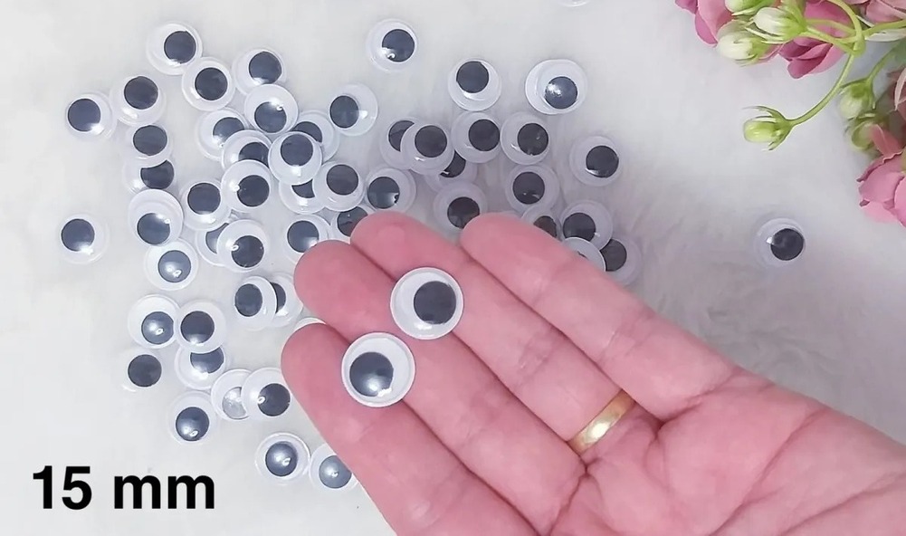 Olhos móveis para artesanato