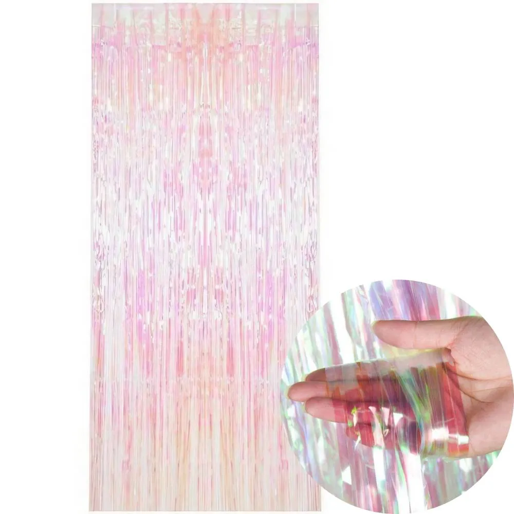 Cortina de Fitas Metalizadas para Decoração