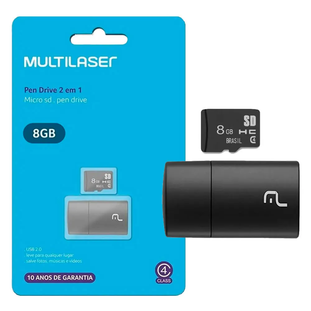 CARTÃO DE MEMORIA  2em1