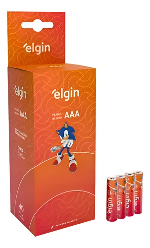 Pilhas Elgin Sonic