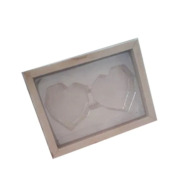 CAIXA CORAÇÃO DIAMANTE COM CAVIDADES