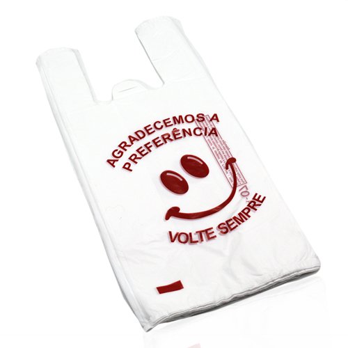 Sacolas plásticas de mercado