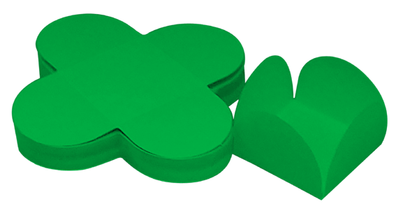 Forminhas para docinhos 4 petalas