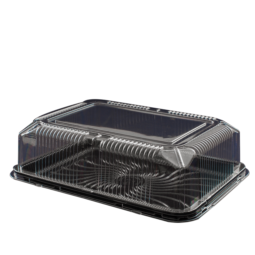 Forma retangular com tampa plástica