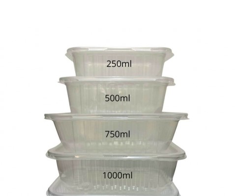 POTE RETANGULAR COM TAMPA 24 UNIDADES