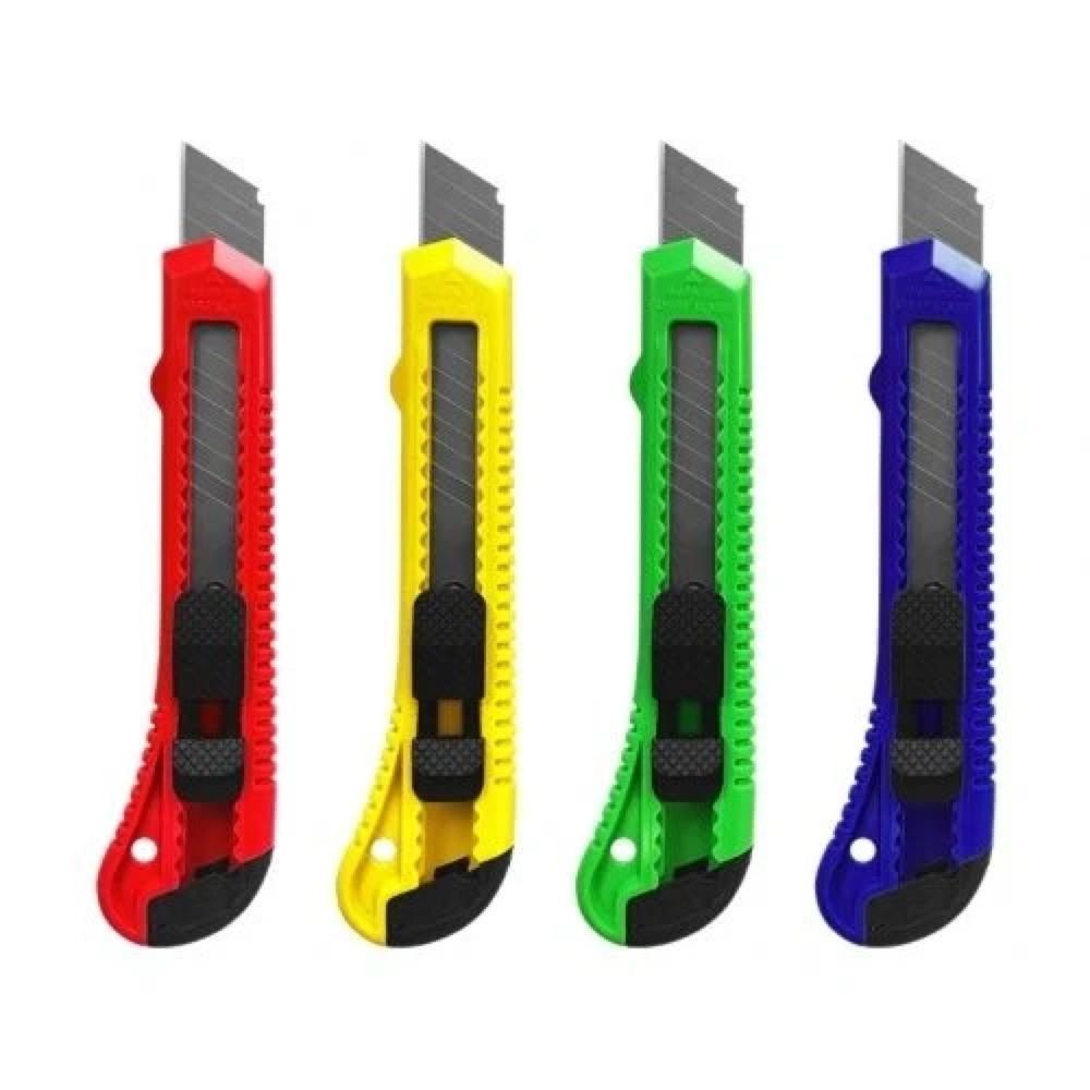 Estilete Retrátil Multicolorido