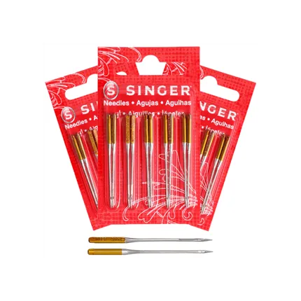 Agulhas para máquina de costura Singer