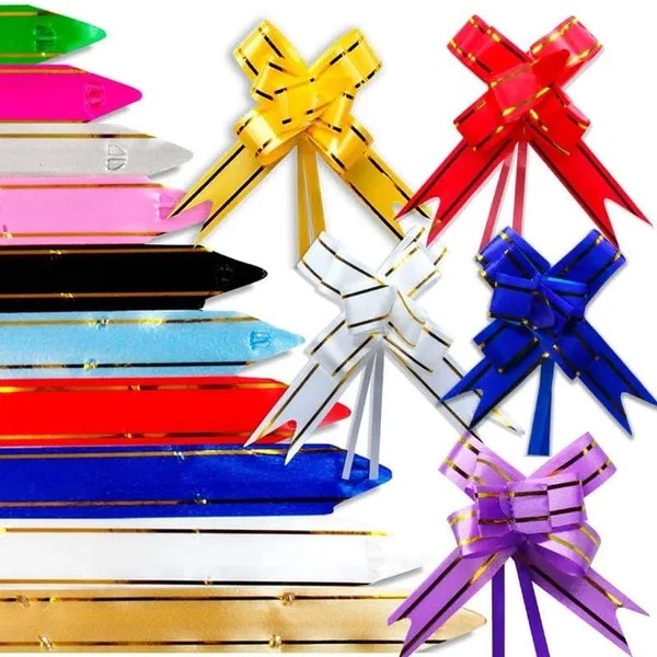 Laços decorativos para presentes