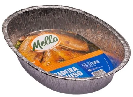 Assadeira de Alumínio 