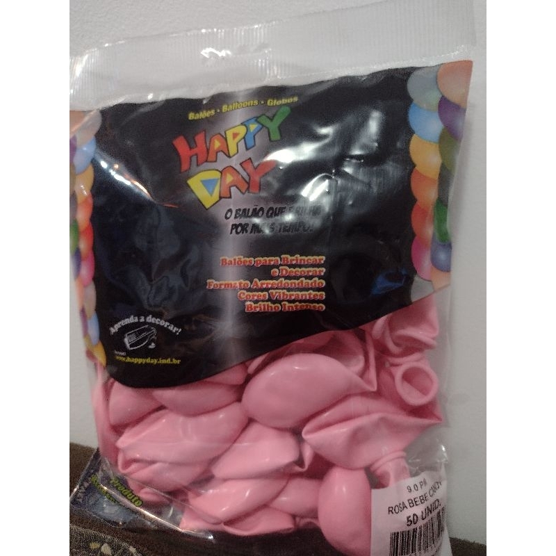 Balão Happy Day 9 polegadas