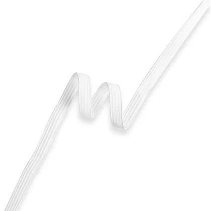 Elástico branco para costura