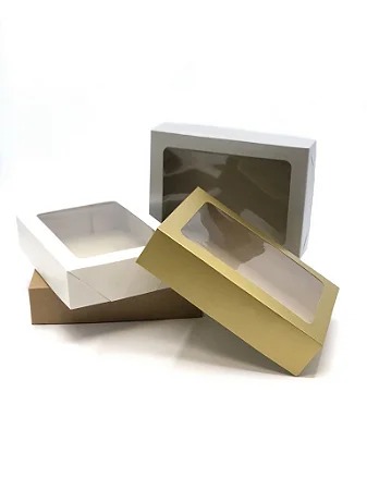 Caixas com visor