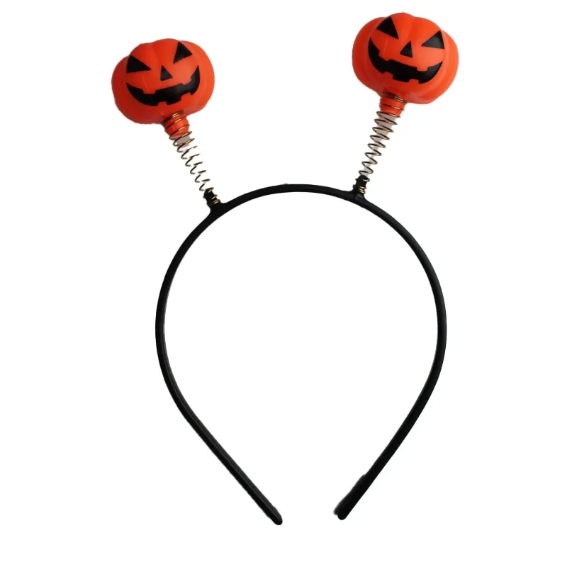 Tiara de Halloween com abóboras