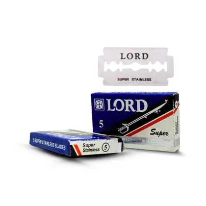 Lâminas de barbear Lord Super Stainless