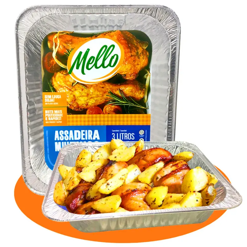 Assadeira de Alumínio 