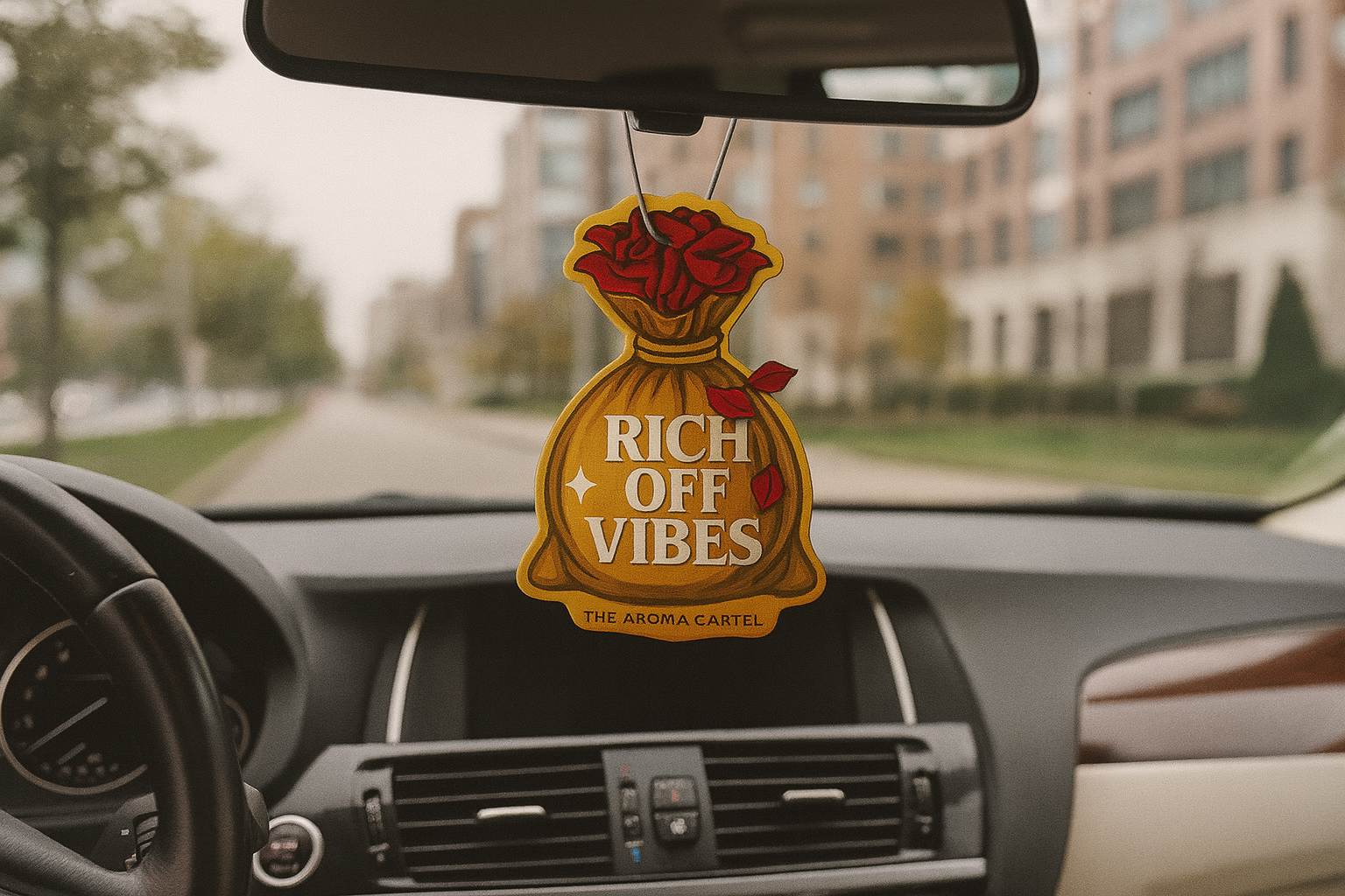 Rich Off Vibes Car Air Freshener