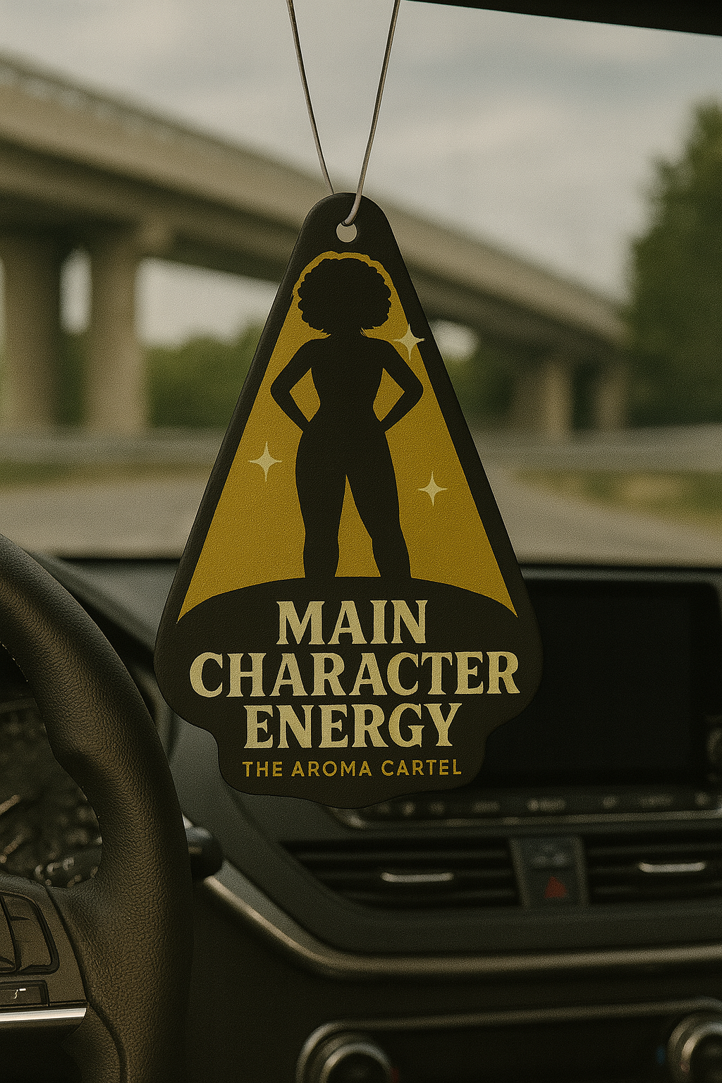 Main Character Energy Car Air Freshener