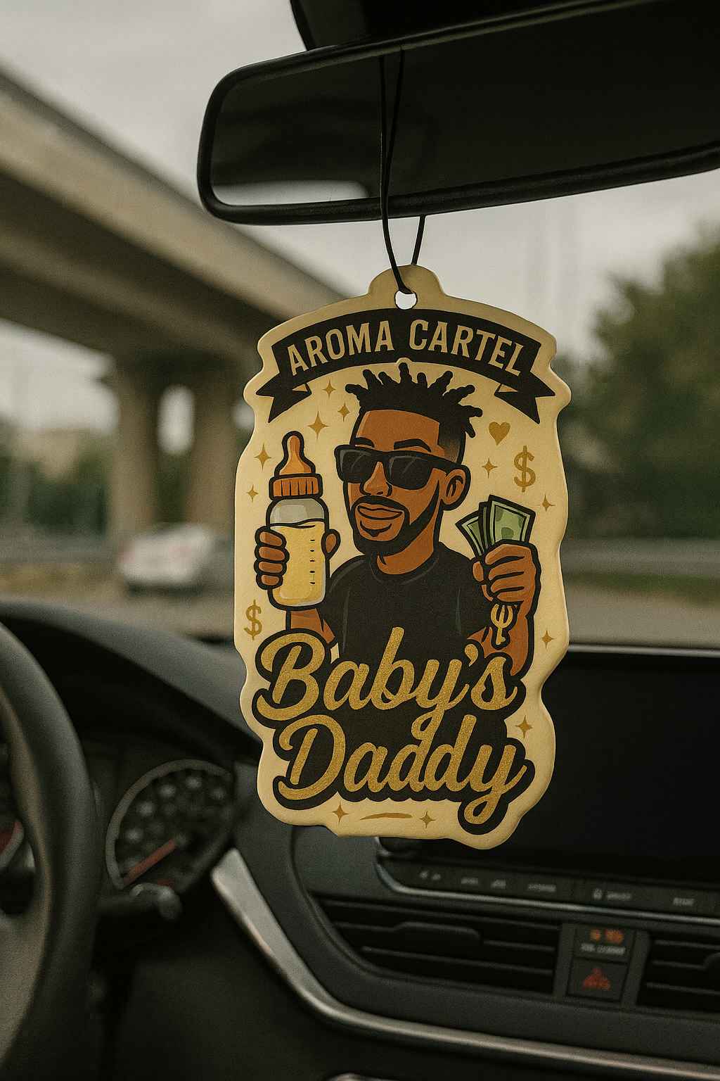 Baby's Daddy Aroma Cartel Air Freshener