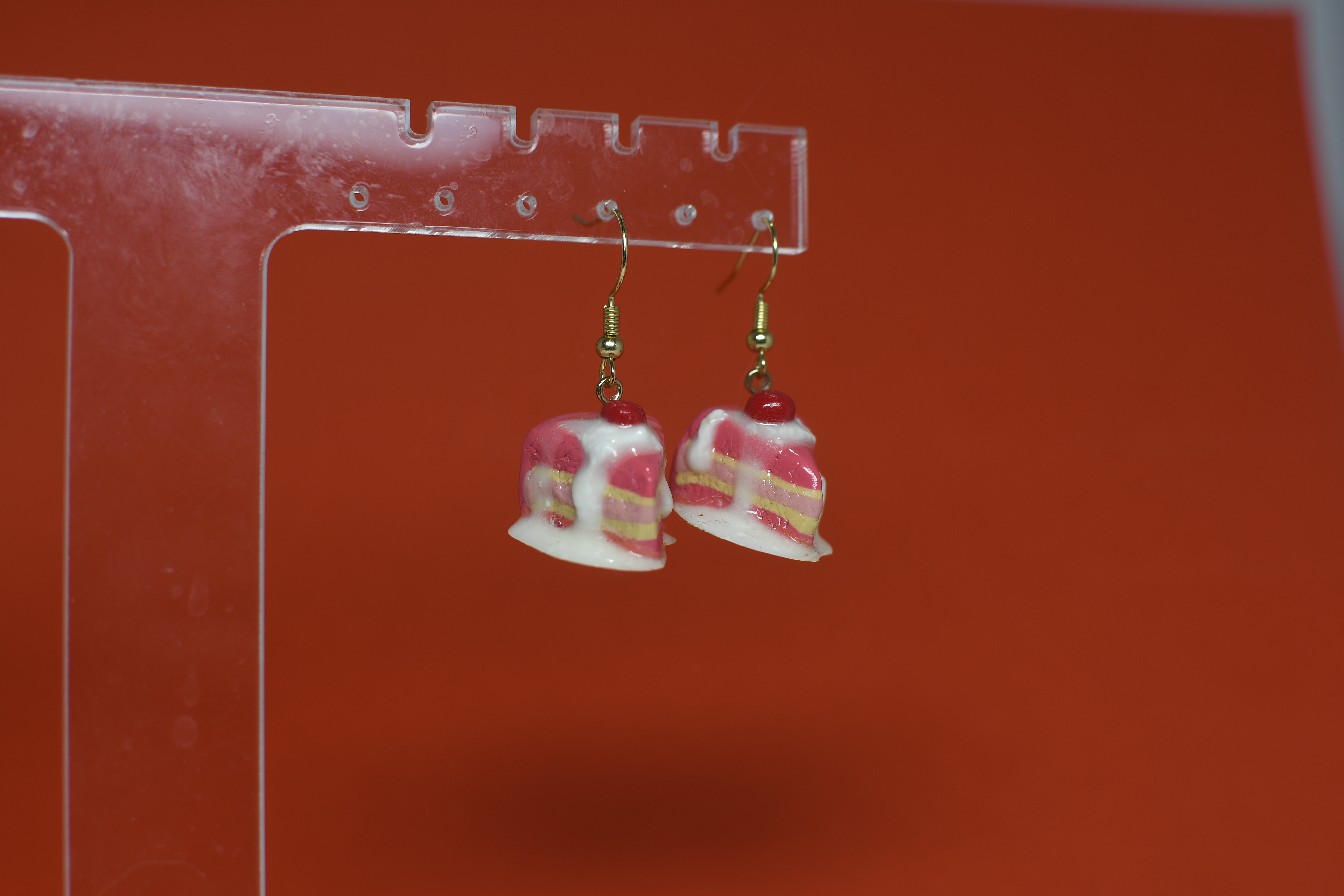 Cake Slice Earrings