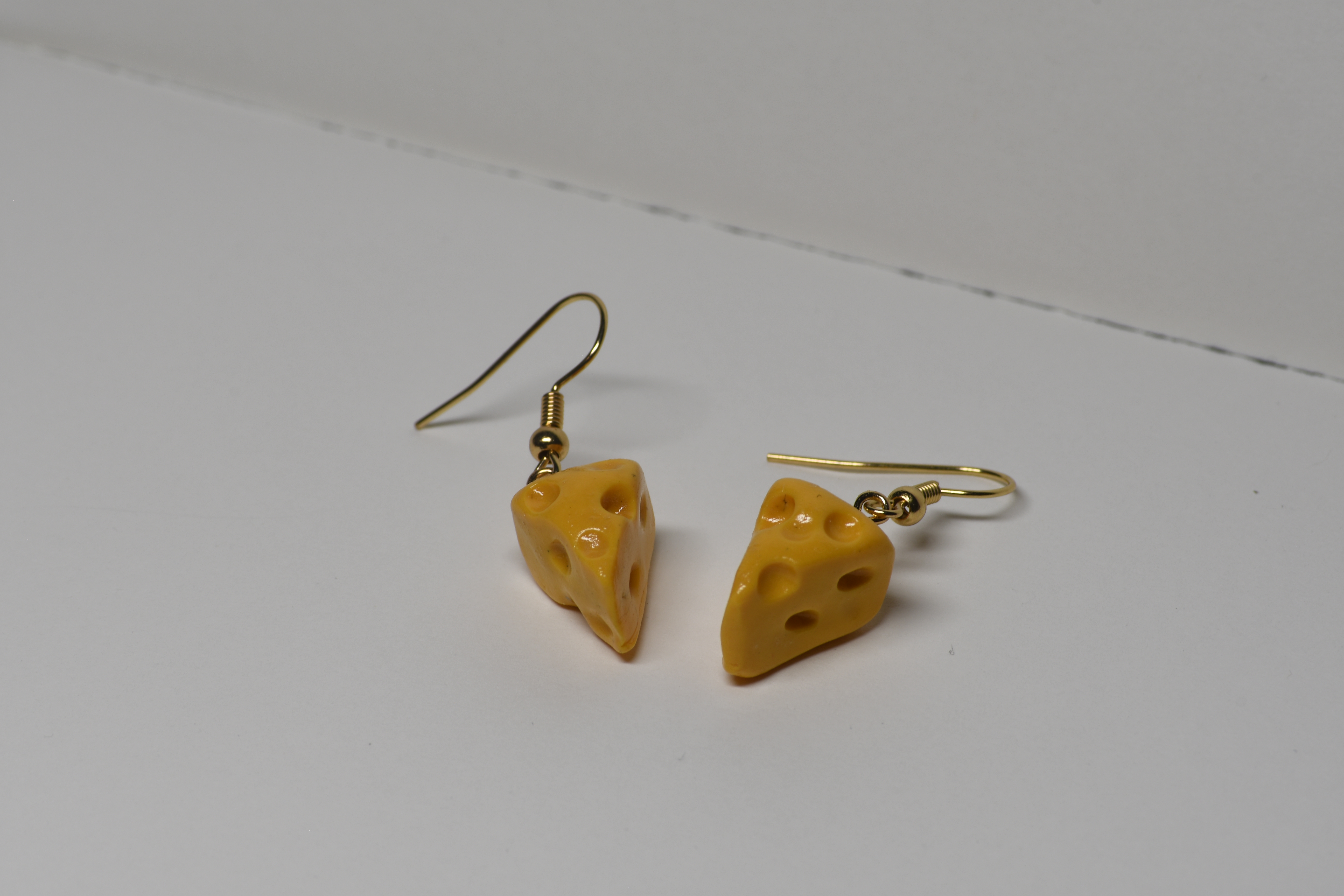 Cheese Earrings