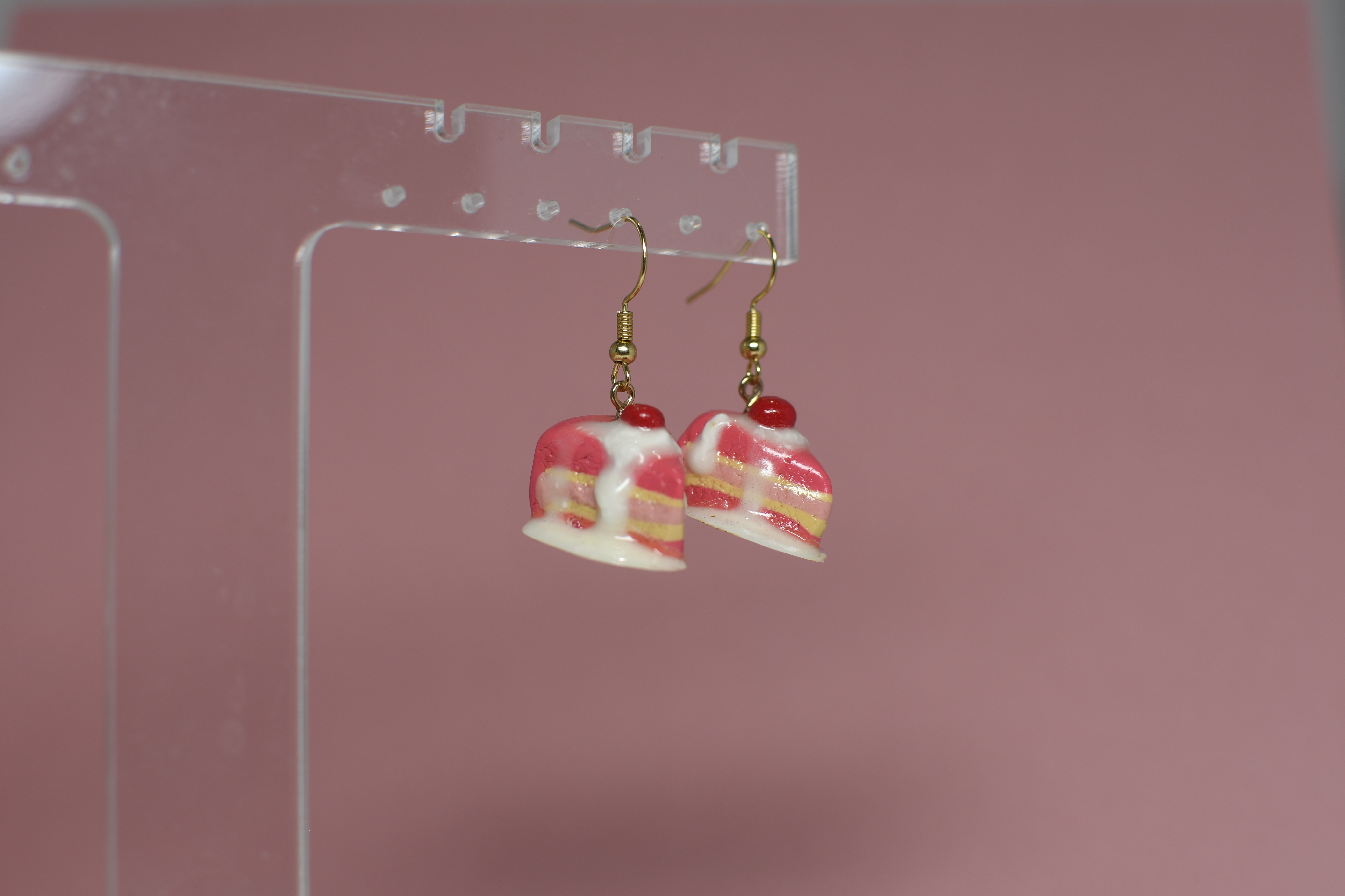 Cake Slice Earrings