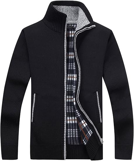 Men's Warm Knit Cardigan