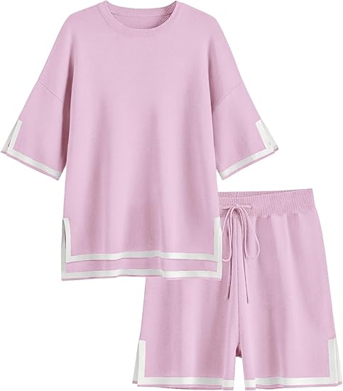 Casual Pink Lounge Set