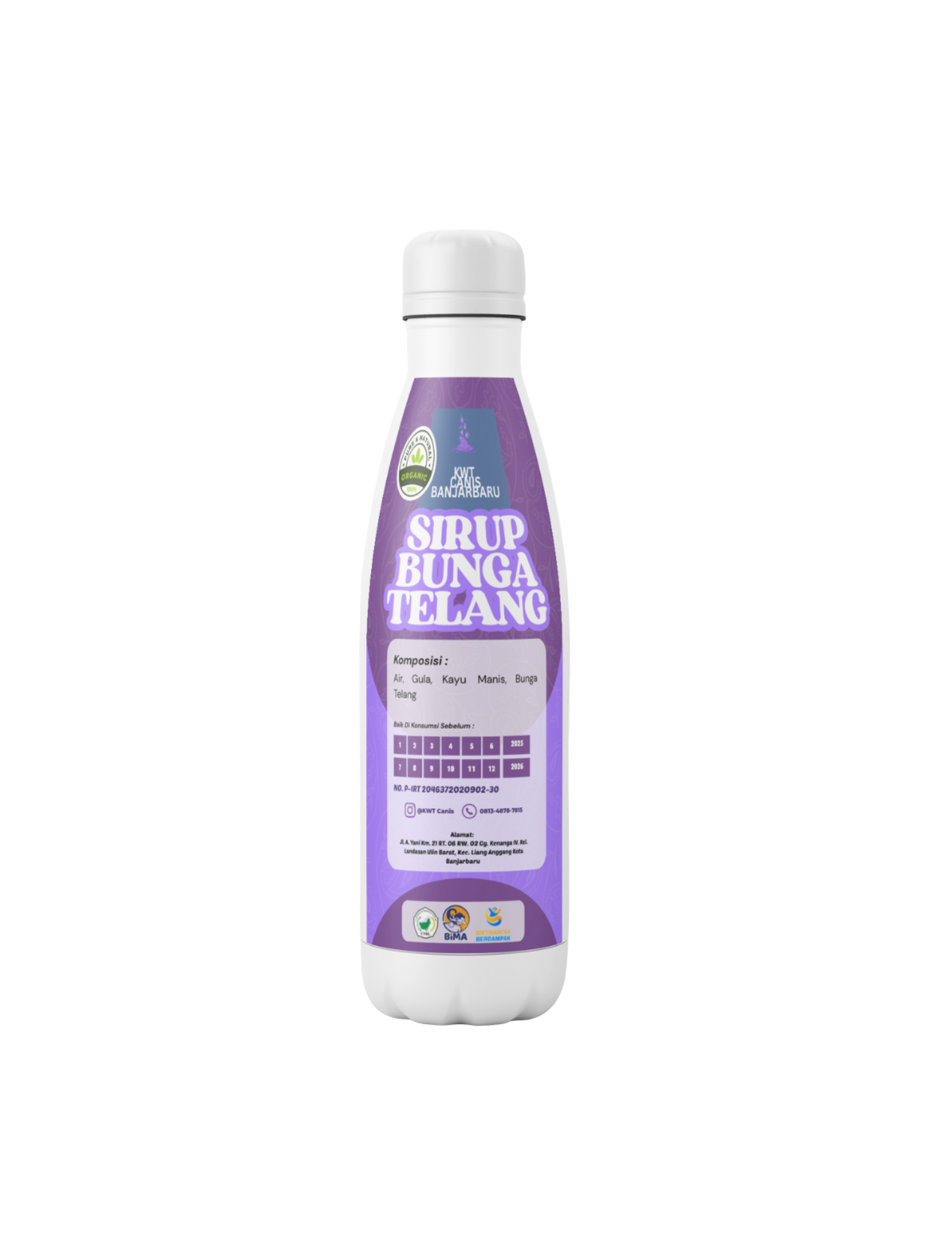 Sirup Bunga Telang Mitra Canis Banjarbaru