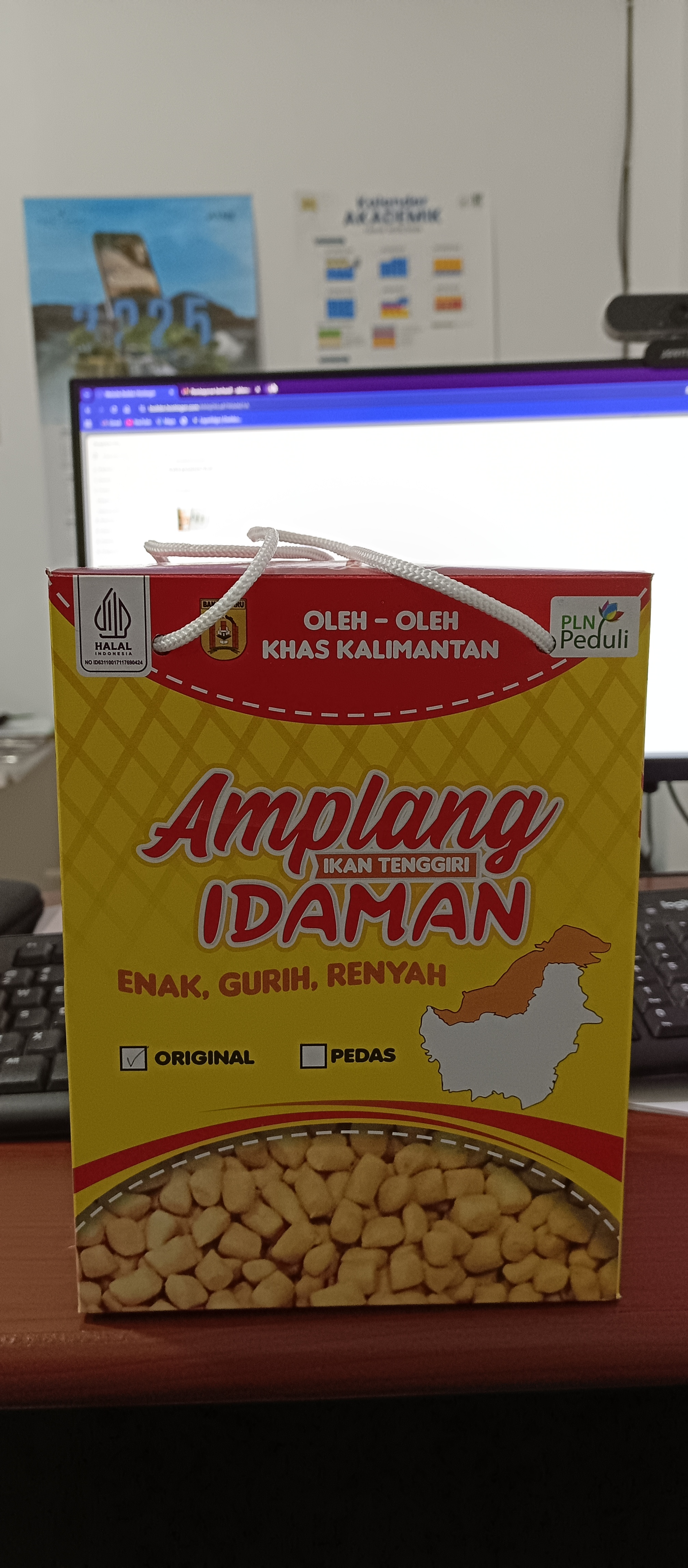 Amplang Ikan Tenggiri Idaman Mitra Idaman Banjarbaru