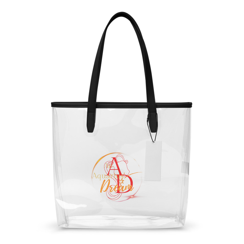 Clear tote bag