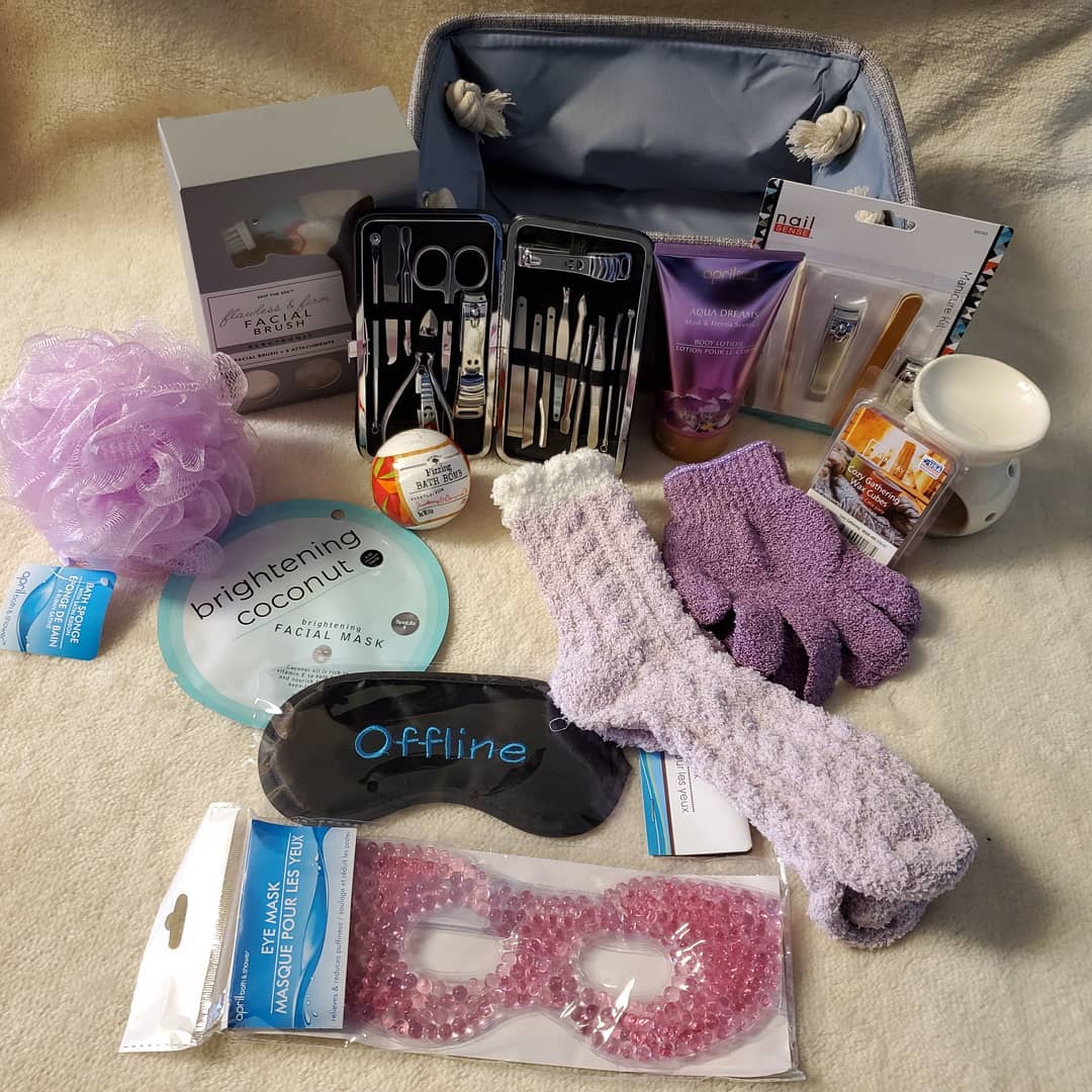 Self-care spa gift set