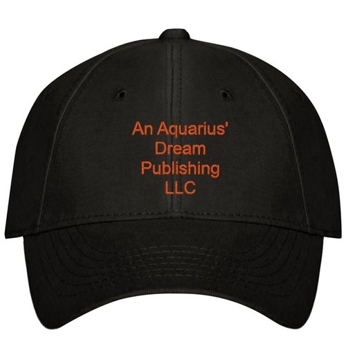 Black Baseball Cap with logo