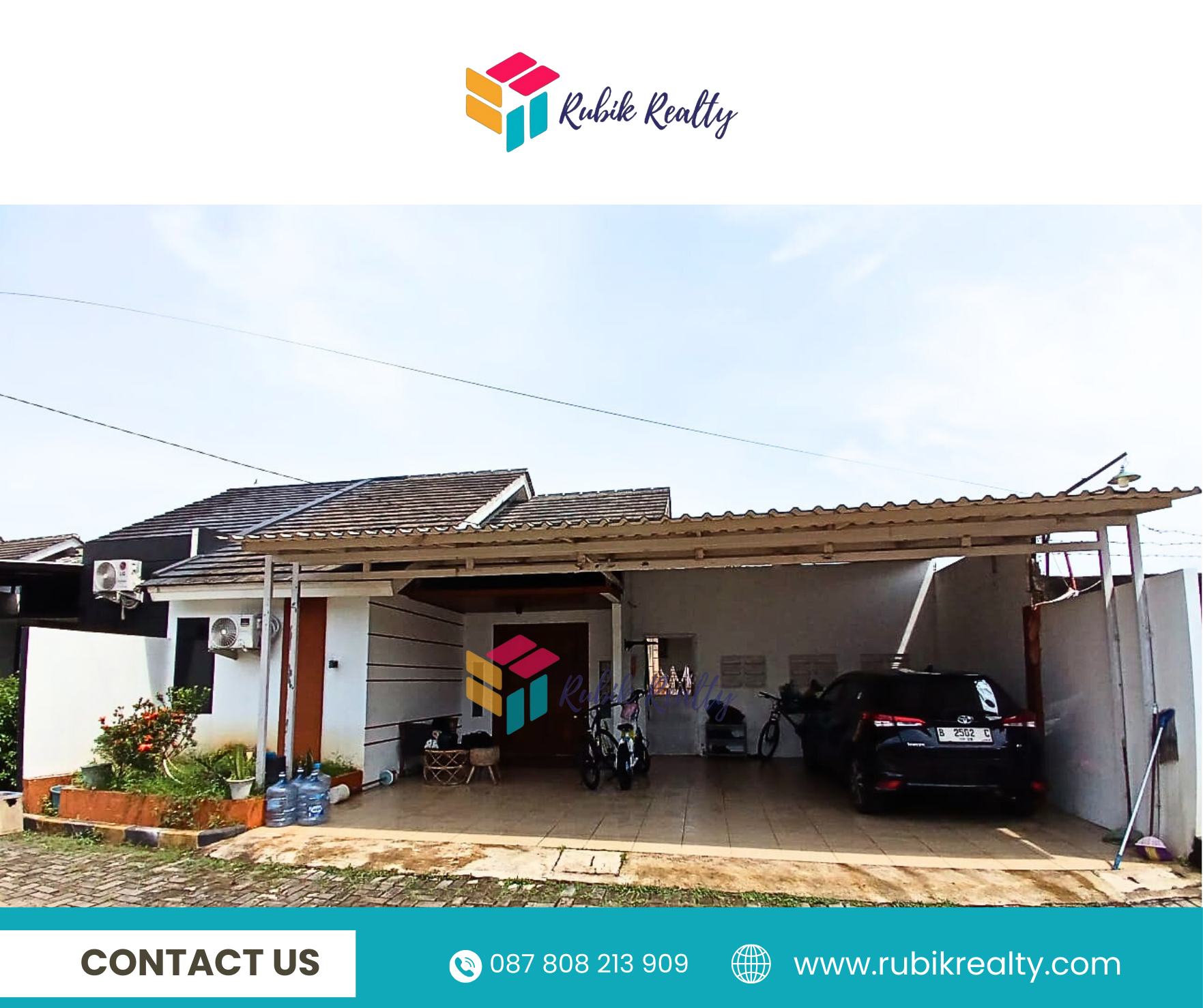 Rumah Hook Siap Huni di Sawangan – Renovasi, One Gate, LT 150