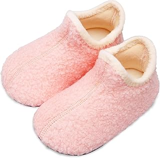 Pink Fleece Slippers