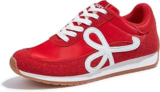 Red casual sneaker