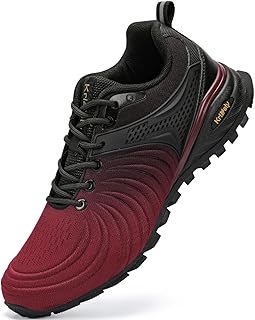 Men's Red and Black Athletic Sneaker