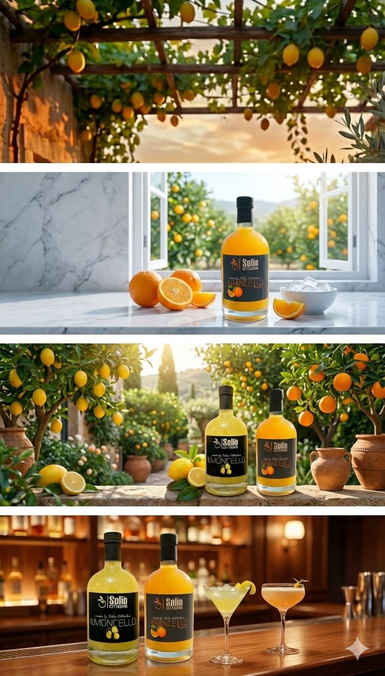 Limoncello & Arancello Duo