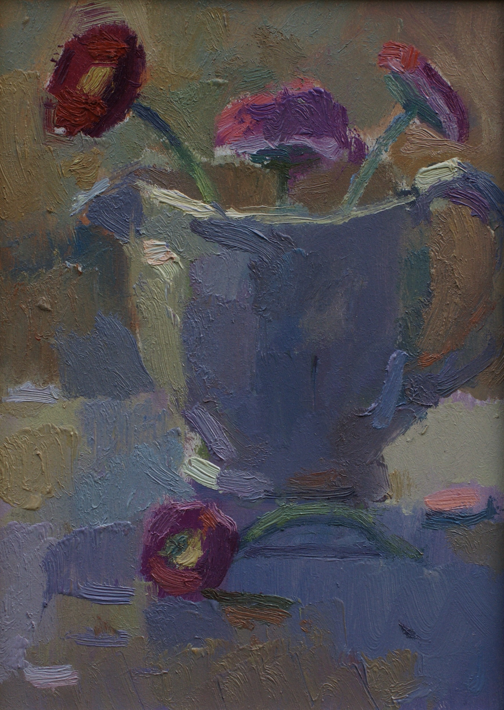 Flowers in the Milk Jug