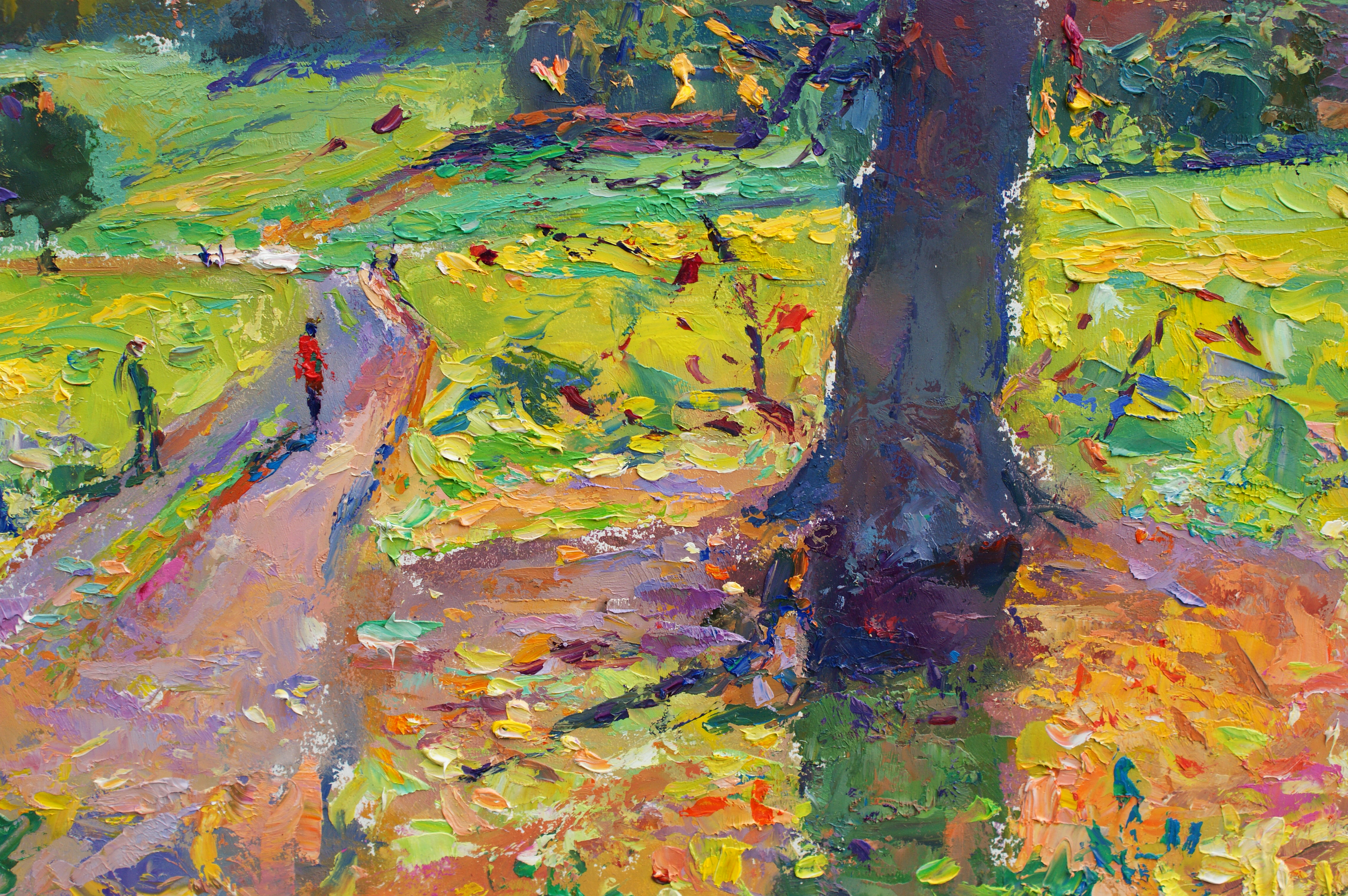 Sunrise Through The Trees