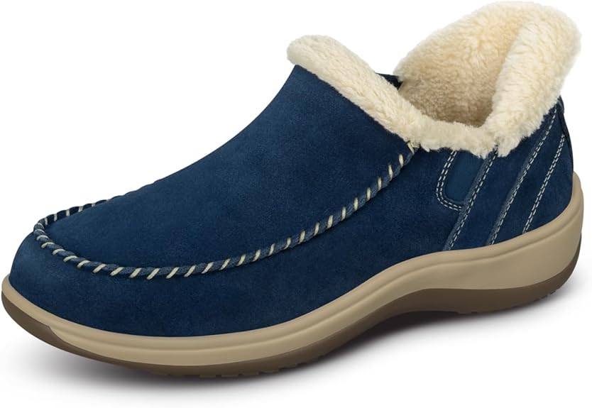 Cozy Suede Slip-On Shoe