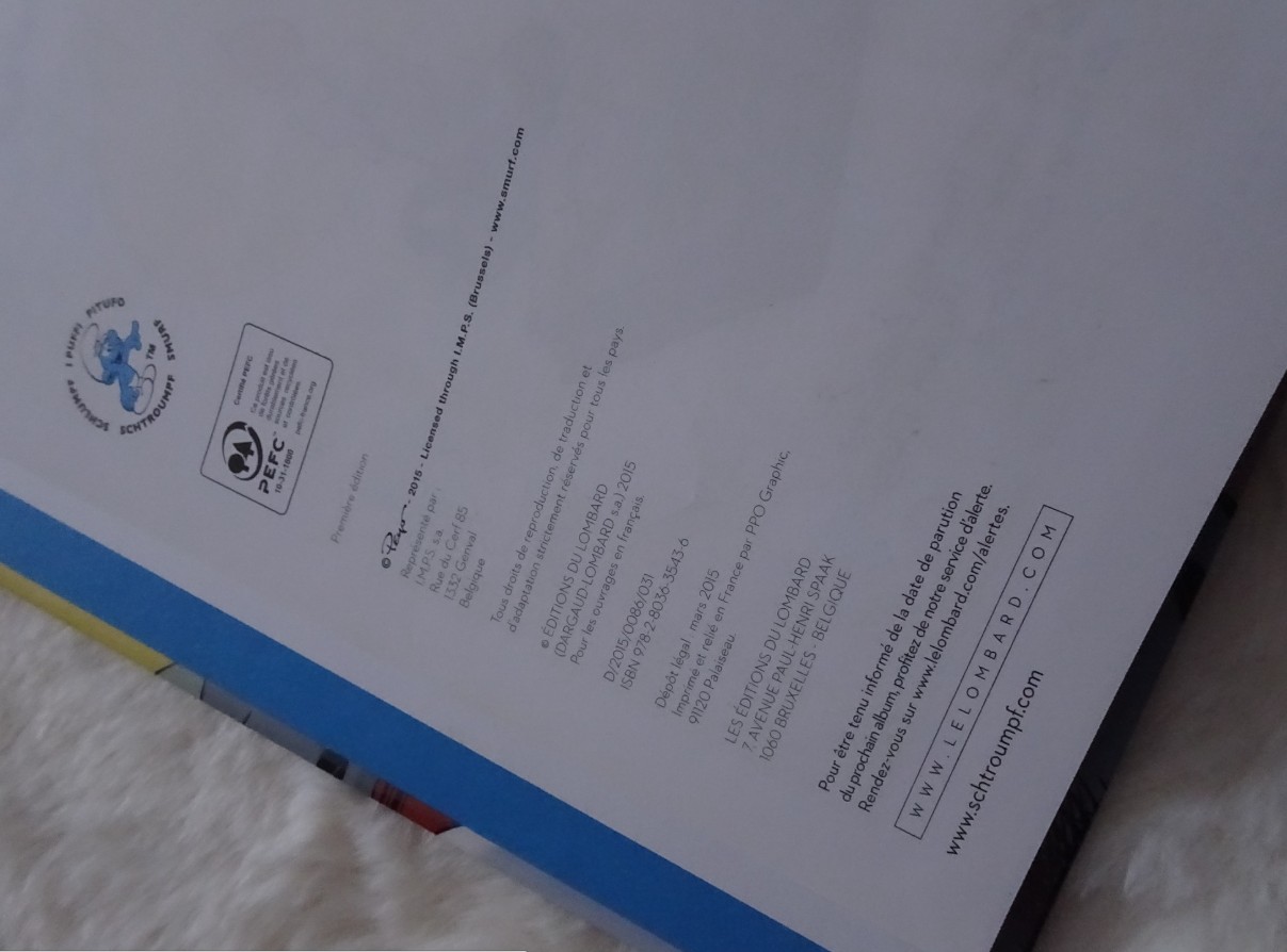 Bande dessinée Les Schtroumpfs