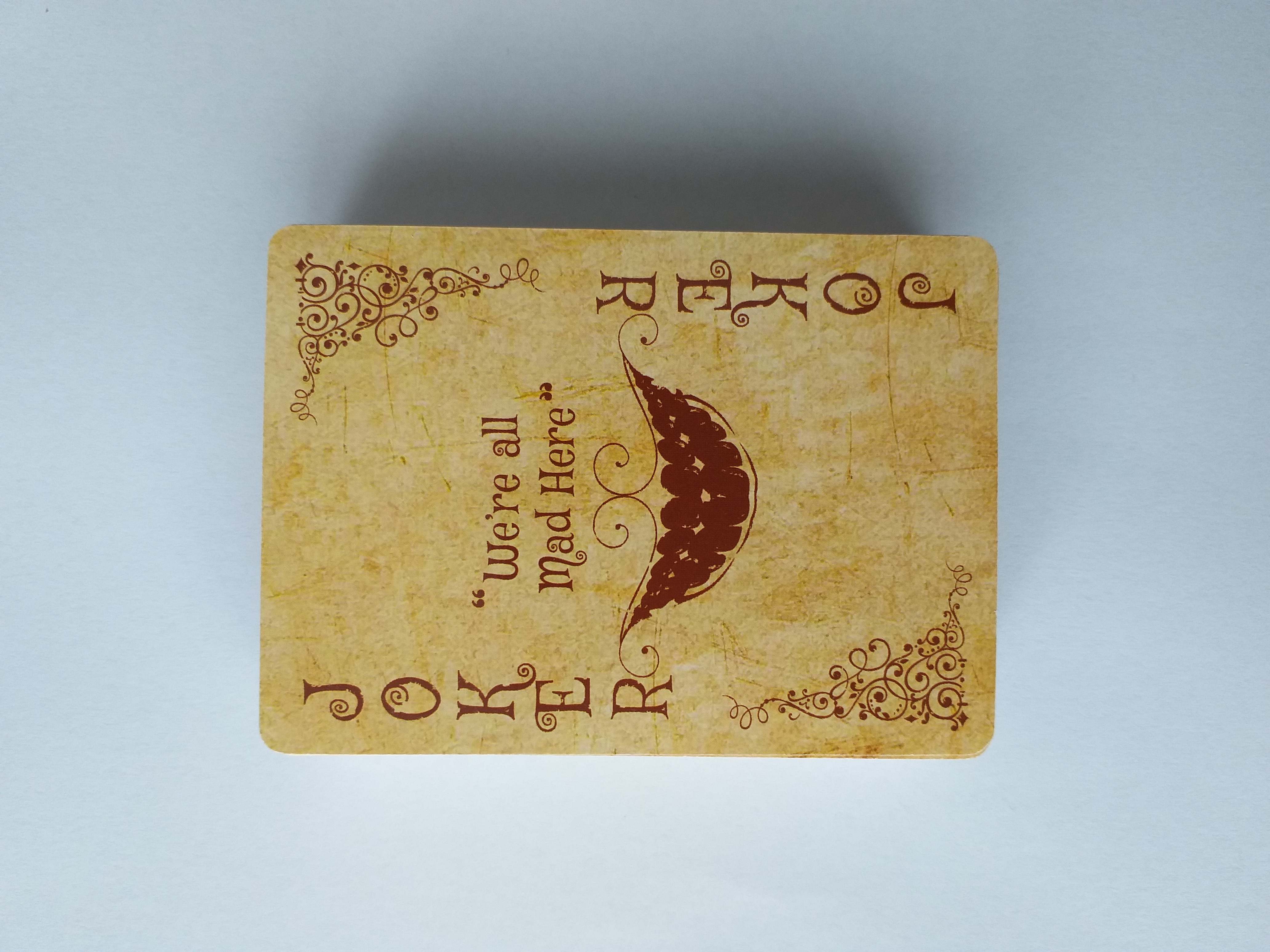 Jeu de cartes Alice au pays des merveilles