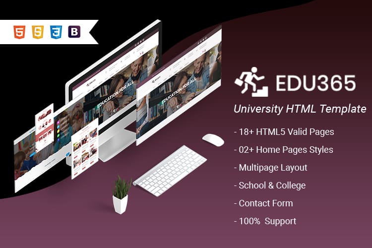 Edu365 | University HTML Template