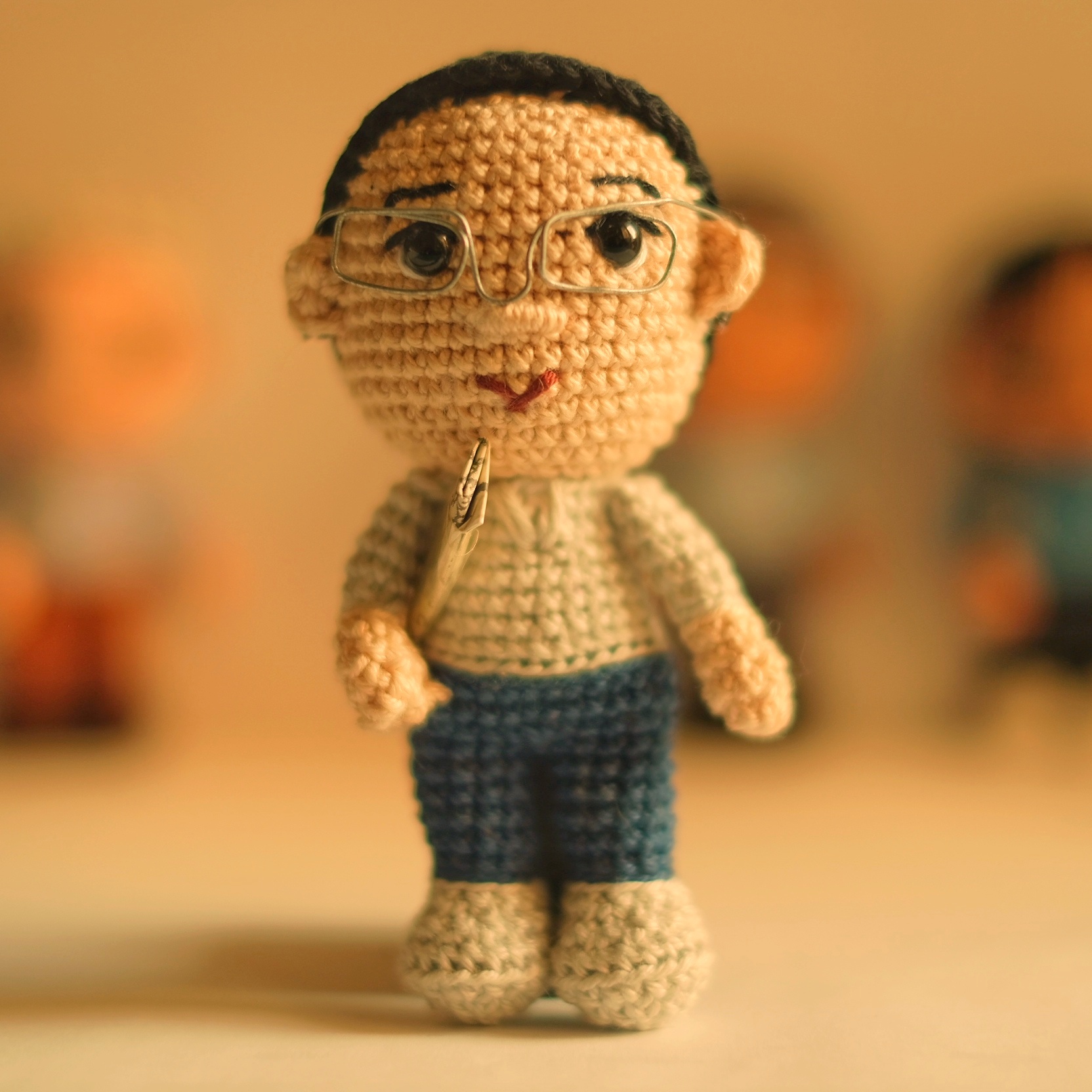 Mini-me all'uncinetto - uomo